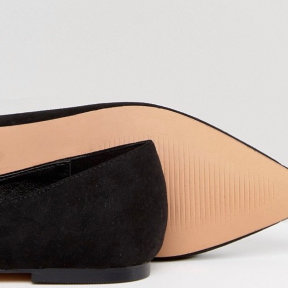 ASOS Design Ballet Flats in Black size UK 6 US 8 - Picture 2 of 8